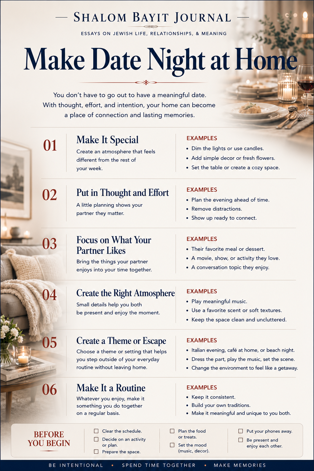 Make Date Night at Home guide